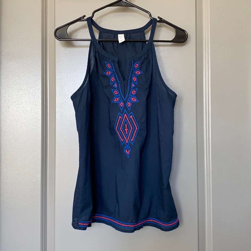 Old Navy Cross-Stitched Tank Top